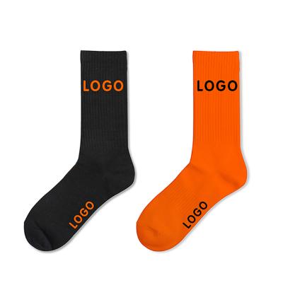 China OEM QUICK DRY Custom Socks Design Own Logo Men Crew Socks Min Order No Private Your Label Cotton Color Man Sports Sock Bamboo Elite for sale