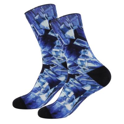 China Newest Seller High Quality Hot QUICK DRY Bamboo Crew Custom Printing Socks Men New for sale