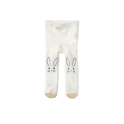 China New Arrival Pantyhose Rabbit Pattern Cotton Baby Breathable Tights for sale