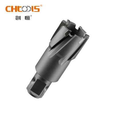 China CHTOOLS Borehole Carbide Drills With Universal Shank 35mm Depth Annular Cutter for sale