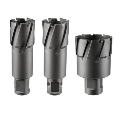 China Metal Drilling CHTOOLS 25mm Depth Round Shank CTT Drill Bit Annular Cutters for sale