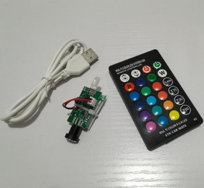 China 2022 newest 3D moon lamp parts PCBA for 3D moon light 7 colors touch switch and 16 colors RGB remote control board for sale