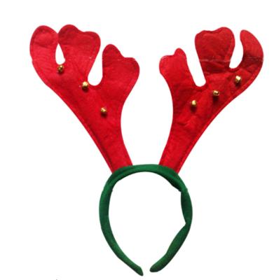 China Wholesale Christmas Tree Ornament Best Sellers Promotion Gift For Christmas Season Christmas Antler Decorative Headband for sale