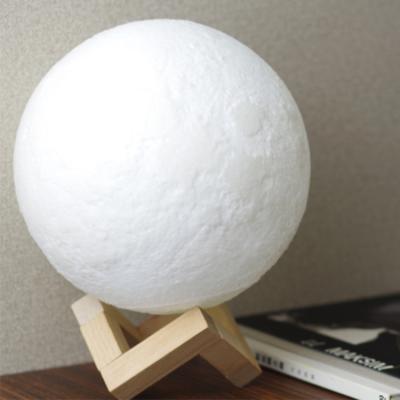 China High Quality Custom Babies and Kids Gift 3d Night Light Led Moon Night Light for sale