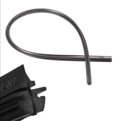 China Weather Resistant Car Wiper Blade Refills Clip On Rubber Wiper Refill for sale