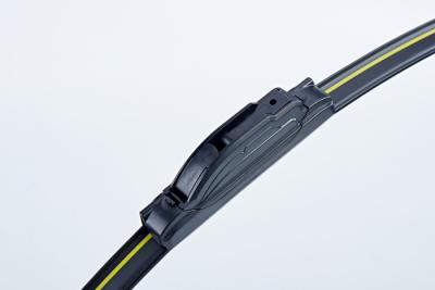 China Low Noise Black Beam Front Windshield Wiper For All Weather Front Wiper Blades for sale