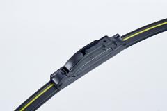 Black Boneless Wiper Blades U Shaped Hook Car Window Wipers