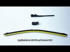 Auto Composite Wiper Universal Compatibility and Quiet Noise Reduction for Wide Application