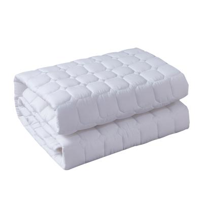 China Anti-Pull Wholesale Customized White Polyester Mattress Cover Fabric For Hospital for sale