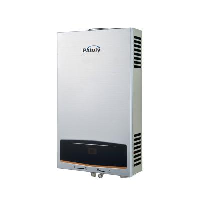 China Hot Selling Natural Gas Geyser 6L 8L 10L 12L 14L 16L Car Gas Boiler Instant LPG Gas Tankless Water Heater for sale