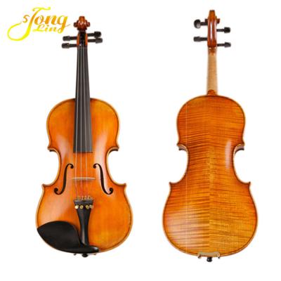 China On His Thirty One The TL007-3 Ebony Music Brand Custom Prices Violin With Accessories for sale