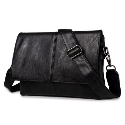 China ENGLAND STYLE Soft PU Leather Wholesale Leisure Shoulder Men's Messenger Bag for sale