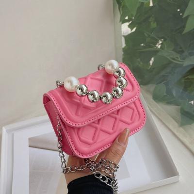 China 2022 New Korean Style Parent-child Bag Mini Square Cookie Bag Western Style Parent-child Bag Mini Square Biscuit Bag for sale