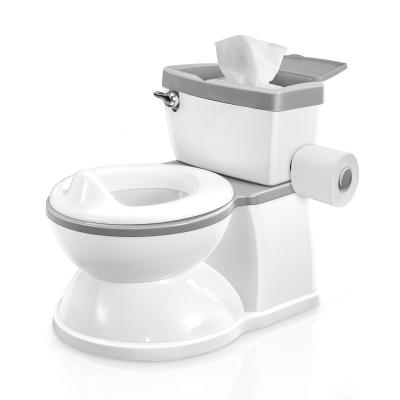 China Grey Baby Potty Toilet with Removable Seat for sale