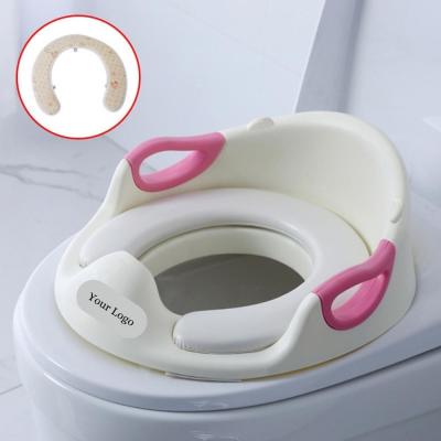 China Newborn Products  Baby Toilet Seat With Logo Customization Anti Splash for sale