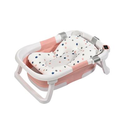 China Multifunction Collapsible Baby Bathtub Household Safety Portable Plastic for sale