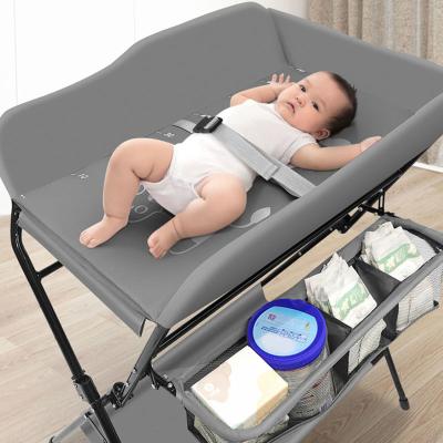 China Oxford Fabric And SUS Pipe Baby Changing Table For Kids 0-3 Years Eco Friendly for sale