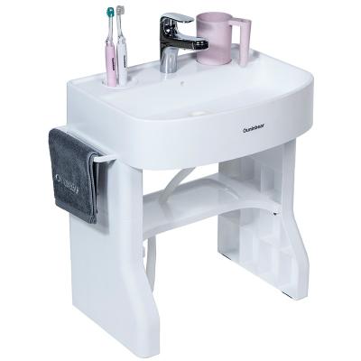 China EN71 Certified CPC Plastic Children Hand Wash Basin Stand for Training Your Baby for sale