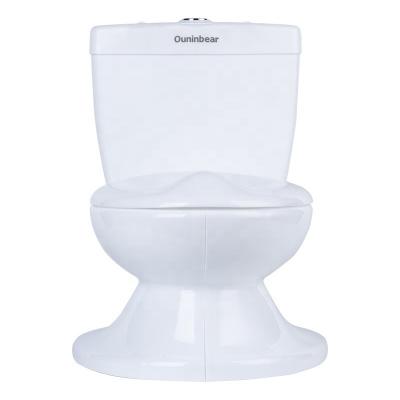 China White Baby Potty Toilet Pure Color Potties Custom Logo Accepted Toilet Trainer for sale