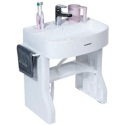 China 36*44.5*36cm Simulated Baby Wash Basin Adjustable Height for sale