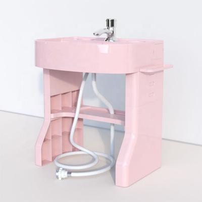 China CPC Eco-Friendly Kids Wash Basin Polyester Children Tooth Brushing Table for sale