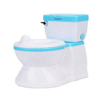 China Blue Plastic Baby Potty Seat with Custom Logo EN71 Certified for Training Babies for sale