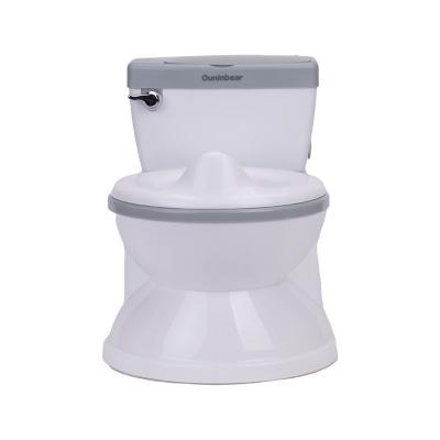 China Grijze Eco Friendly Baby Potty Toilet EN-71 Gecertificeerde trainingsstoel met aangepast logo Te koop