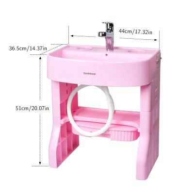 Cina Vasca da bagno per bambini rosa bianco vasca da bagno per bambini personalizzata per bambini di 1-5 anni vasca da bagno in vendita