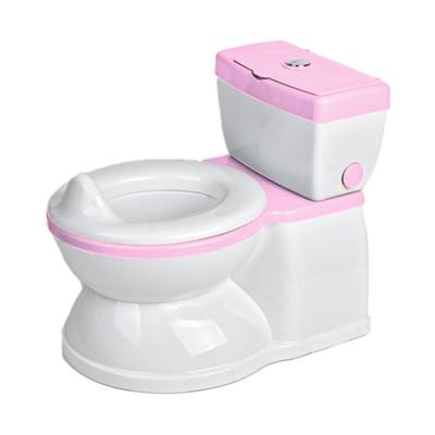 China Non-Slip Realistic Potty Training Toilet for Toddler with Soft Seat Flushing Sound EN71 Test Certified for sale