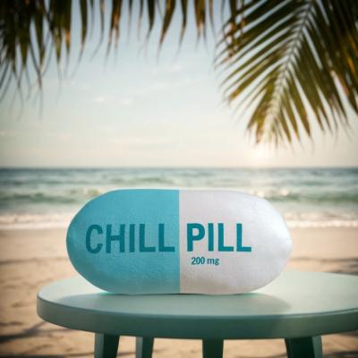 China Chill Pill Pillow For for Sofa, Living Room And Bedroom Decoration for sale