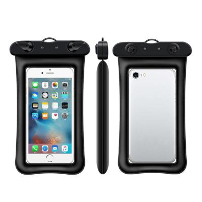 China Universal PVC 9Color Waterproof Mobile Phone Case Outdoor Rise Inflatable Waterproof Filter Mount for sale