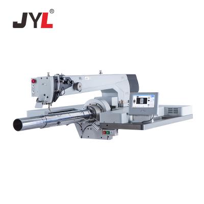 China High efficiency cylinder press up electronic programmable industrial automatic computerized jeans pattern sewing machine JYL 3916R for sale