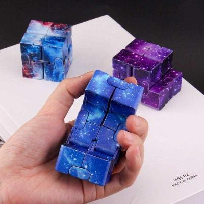 China For Children And Adult New Cheap Kids Children Stress And Worry Relief Mini Infinity Busy Person Toys Infinity Cube for sale