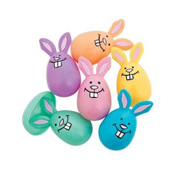 China 100pcs/ctn factory wholesale plastic pastel Bunny Easter Eggs HED-0025 for sale