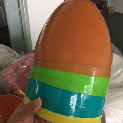 China 100pcs/ctn HED-0023 Wholesale Promotional Huge Eggs Toy 10 Inch Giant Plastic Easter Eggs for sale