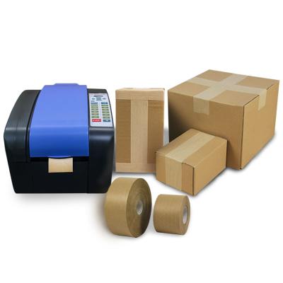 China Food TapeZ Dispenser Supplier Water Activated Gummed Paper Tape Machine Price for sale