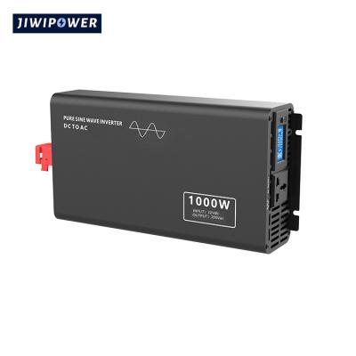 China Home solar appliace/office/system/RV equipment 1000W 24V to 230V Power Inverter Pure Sine Wave Inverter DC to AC Inverter for sale