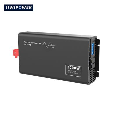 China Home appliace/office equipment/solar system/RV inverter 2000w 12Vdc to 220Vac 2000watt pure sine wave inverter for home rv truck for sale