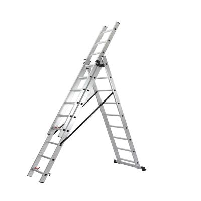 China Folding Ladders Aluminum Extension Ladder (3x9 CE Certificate), Aluminum Ladder for sale