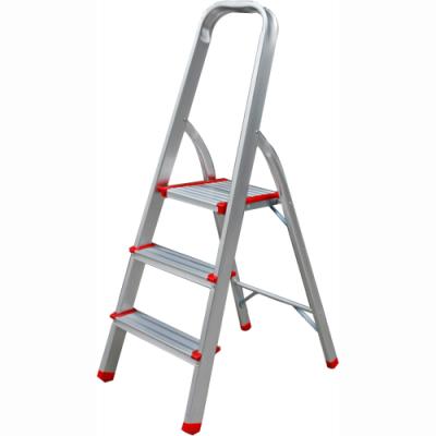 China Folding Ladders 2 Step Ladder With Handle , Mini Ladder For Home / Folding Aluminum Stairs for sale