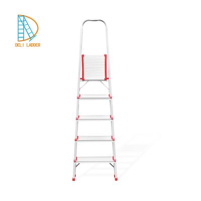 China Lightweight Aluminum Folding Ladders Stairs Mobile Home Trailer Step Ladder for sale