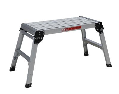 China Aluminum Folding Work Bench Work Platform Aluminum Ladder for sale