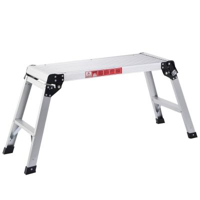 China Heavy Duty Platform Ladder Aluminum Foldable Work Bench Customized for sale