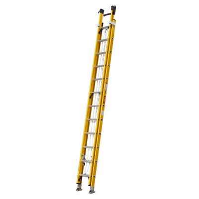 China Folding Ladders Fiberglass Extension Ladder Capacity 300-Pound, 16 Feet, Type IA Fiberglass Combination Ladder for sale