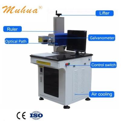 China Desktop Laser Marking Muhua 40w 100w Laser Engraving Machine For Glass Leather Compact Remover iPhone Pens Bamboo Crystal Jewelry for sale