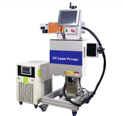 China China Factory 355 Nm Laser Marking Machine Price Air Cooled UV Laser Engraving Machine With Conveyor Belt for sale