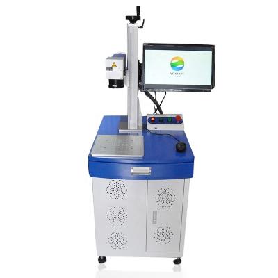 China Desktop Metal Laser Marking 20 Watt 30w 50w Fiber Laser Marking Machine Price for sale