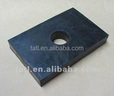 China Eco-friendly flat rubber bump stop and shock absorber for sale