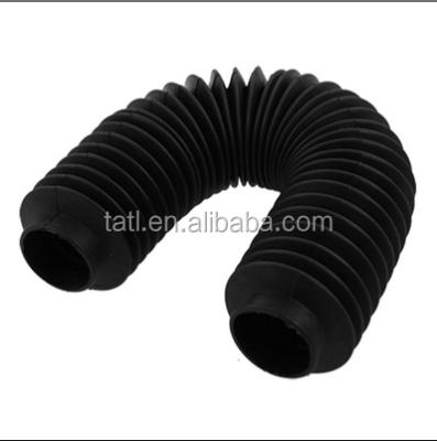 China Our Independent Research And Development Of Technology Machinery Black Rubber Flexibility Sleeve Corrugated Bellows for sale