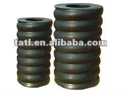 China Rubber Rubber Spring, Compound Spring, Rubber With Metal Coil Spring for sale